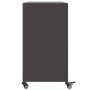 Aparador de acero negro 100,5x39x72 cm de , Aparadores - Ref: Foro24-846734, Precio: 125,44 €, Descuento: %