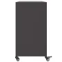 Aparador de acero negro 100,5x39x72 cm de , Aparadores - Ref: Foro24-846734, Precio: 132,70 €, Descuento: %
