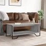 Graue Sonoma-Ingenieurholz-Couchtisch 100x51x40 cm von , Couchtisch - Ref: Foro24-848482, Preis: 60,45 €, Rabatt: %