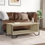 Wohnzimmertisch aus Sonoma-Eiche Spanplatte 100x51x40 cm von , Couchtisch - Ref: Foro24-848480, Preis: 60,86 €, Rabatt: %
