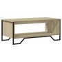 Mesa de centro madera de ingeniería roble Sonoma 100x51x40 cm de , Mesas de centro - Ref: Foro24-848480, Precio: 61,82 €, Des...