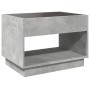 Mesa de centro con Infinity LED gris hormigón 70x50x50 cm de , Mesas de centro - Ref: Foro24-847661, Precio: 99,53 €, Descuen...