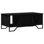 Mesa de centro madera de ingeniería negro 100x51x40 cm de , Mesas de centro - Ref: Foro24-848489, Precio: 62,93 €, Descuento: %