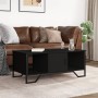 Mesa de centro madera de ingeniería negro 100x51x40 cm de , Mesas de centro - Ref: Foro24-848489, Precio: 62,93 €, Descuento: %