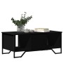 Mesa de centro madera de ingeniería negro 100x51x40 cm de , Mesas de centro - Ref: Foro24-848489, Precio: 62,93 €, Descuento: %