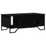 Mesa de centro madera de ingeniería negro 100x51x40 cm de , Mesas de centro - Ref: Foro24-848489, Precio: 62,93 €, Descuento: %