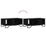 Mesa de centro madera de ingeniería negro 100x51x40 cm de , Mesas de centro - Ref: Foro24-848489, Precio: 62,93 €, Descuento: %