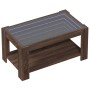 Mesa de centro y LED madera ingeniería marrón roble 93x53x45 cm de , Mesas de centro - Ref: Foro24-847559, Precio: 131,12 €, ...