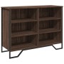 Aparador madera de ingeniería roble marrón 101x35,5x74,5 cm de , Aparadores - Ref: Foro24-848558, Precio: 78,03 €, Descuento: %