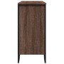 Aparador madera de ingeniería roble marrón 101x35,5x74,5 cm de , Aparadores - Ref: Foro24-848558, Precio: 78,03 €, Descuento: %