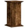 Soportes de plantas madera ingeniería roble ahumado 33x33x60 cm de , Soportes para macetas - Ref: Foro24-852964, Precio: 44,9...
