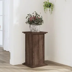 Soportes de plantas madera ingeniería marrón roble 33x33x60 cm de , Soportes para macetas - Ref: Foro24-852966, Precio: 50,78...