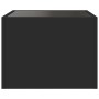 Mesita de noche con Infinity LED negro 40x40x30 cm de , Mesitas de noche - Ref: Foro24-3284071, Precio: 65,07 €, Descuento: %