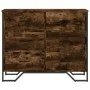 Cajonera de madera de ingeniería roble ahumado 91x35,5x74,5 cm de , Cajoneras - Ref: Foro24-3295304, Precio: 144,74 €, Descue...