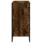 Cajonera de madera de ingeniería roble ahumado 91x35,5x74,5 cm de , Cajoneras - Ref: Foro24-3295304, Precio: 144,74 €, Descue...
