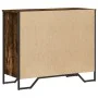 Cajonera de madera de ingeniería roble ahumado 91x35,5x74,5 cm de , Cajoneras - Ref: Foro24-3295304, Precio: 144,74 €, Descue...