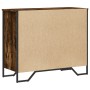 Cajonera de madera de ingeniería roble ahumado 91x35,5x74,5 cm de , Cajoneras - Ref: Foro24-3295304, Precio: 146,91 €, Descue...