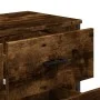Cajonera de madera de ingeniería roble ahumado 91x35,5x74,5 cm de , Cajoneras - Ref: Foro24-3295304, Precio: 144,74 €, Descue...