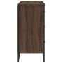 Cajonera de madera de ingeniería marrón roble 91x35,5x74,5 cm de , Cajoneras - Ref: Foro24-3295306, Precio: 128,65 €, Descuen...