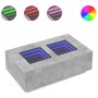 Mesa de centro con Infinity LED gris hormigón 116x69x40 cm de , Mesas de centro - Ref: Foro24-3284059, Precio: 217,15 €, Desc...