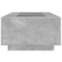 Mesa de centro con Infinity LED gris hormigón 116x69x40 cm de , Mesas de centro - Ref: Foro24-3284059, Precio: 217,15 €, Desc...