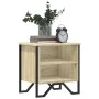 Mesita de noche madera contrachapada color roble 40x30x40 cm by , Nightstands - Ref: Foro24-848496, Price: 30,70 €, Discount: %