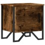 Mesita de noche madera de ingeniería roble ahumado 40x30x40 cm de , Mesitas de noche - Ref: Foro24-848518, Precio: 36,51 €, D...