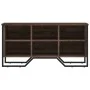 Zapatero de madera de ingeniería marrón roble 90x38x45,5 cm de , Zapateros y organizadores de calzado - Ref: Foro24-848643, P...