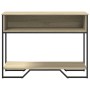 Mesa consola madera de ingeniería roble Sonoma 100x35x74,5 cm de , Mesas auxiliares - Ref: Foro24-848530, Precio: 52,27 €, De...