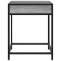 Mesa de centro con Infinity LED gris Sonoma 40x40x51 cm de , Mesas de centro - Ref: Foro24-847675, Precio: 55,04 €, Descuento: %