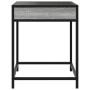 Mesa de centro con Infinity LED gris Sonoma 40x40x51 cm de , Mesas de centro - Ref: Foro24-847675, Precio: 55,04 €, Descuento: %