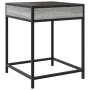 Mesa de centro con Infinity LED gris Sonoma 40x40x51 cm by , Coffee table - Ref: Foro24-847675, Price: 54,39 €, Discount: %