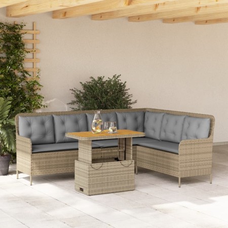 Set de sofás de jardín 2 pzas y cojines ratán sintético marrón de , Conjuntos de jardín - Ref: Foro24-3262089, Precio: 476,91...