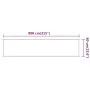 Anthrazitgraue Vertikalmarkise 60x800 cm Oxford-Stoff von vidaXL, Sonnenschirme - Ref: Foro24-148203, Preis: 32,78 €, Rabatt: %