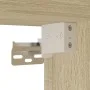 Mueble de TV de pared con LED roble Sonoma 180x31x45 cm de , Muebles TV - Ref: Foro24-3307935, Precio: 155,12 €, Descuento: %