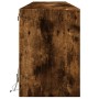 Mueble de TV de pared con LED roble ahumado 180x31x45 cm de , Muebles TV - Ref: Foro24-3307937, Precio: 126,19 €, Descuento: %
