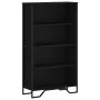 Estantería de madera de ingeniería negra 80x31x137,5 cm de , Librerías y estanterías - Ref: Foro24-848629, Precio: 74,09 €, D...