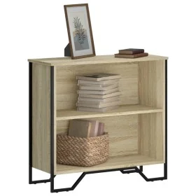 Estantería madera de ingeniería roble Sonoma 80x31x74,5 cm de , Librerías y estanterías - Ref: Foro24-848620, Precio: 44,55 €...