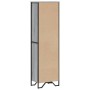 Estantería de madera de ingeniería gris Sonoma 50x31x169 cm de , Librerías y estanterías - Ref: Foro24-848617, Precio: 72,25 ...