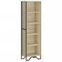 Estantería madera de ingeniería roble Sonoma 50x31x169 cm de , Librerías y estanterías - Ref: Foro24-848615, Precio: 70,07 €,...