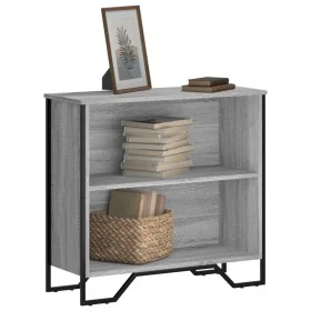 Estantería madera de ingeniería gris Sonoma 80x31x74,5 cm de , Librerías y estanterías - Ref: Foro24-848622, Precio: 47,67 €,...