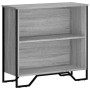 Estantería madera de ingeniería gris Sonoma 80x31x74,5 cm de , Librerías y estanterías - Ref: Foro24-848622, Precio: 48,27 €,...