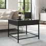 Mesa de centro con Infinity LED negro 50x50x41 cm by , Coffee table - Ref: Foro24-847677, Price: 69,95 €, Discount: %