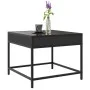 Mesa de centro con Infinity LED negro 50x50x41 cm by , Coffee table - Ref: Foro24-847677, Price: 69,95 €, Discount: %