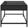 Mesa de centro con Infinity LED negro 50x50x41 cm by , Coffee table - Ref: Foro24-847677, Price: 69,95 €, Discount: %