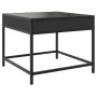 Mesa de centro con Infinity LED negro 50x50x41 cm by , Coffee table - Ref: Foro24-847677, Price: 69,95 €, Discount: %