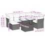 Set de sofás de jardín 8 pzas y cojines ratán sintético gris de , Conjuntos de jardín - Ref: Foro24-3266762, Precio: 591,34 €...