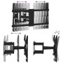 Soporte pared TV pantalla 37''-80'' Max VESA 600x400 mm 40 kg de , Soportes para monitores y televisor - Ref: Foro24-379573, ...