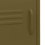 Mesita de noche acero verde oliva 35x35x51 cm de , Mesitas de noche - Ref: Foro24-336216, Precio: 76,94 €, Descuento: %