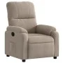 Taupe-grauer Mikrofaserstoff-Sessel mit Liegefunktion. von , Sessel - Ref: Foro24-373449, Preis: 250,09 €, Rabatt: %
